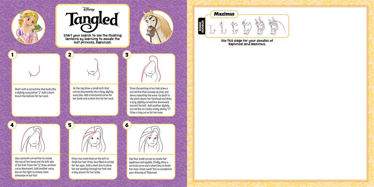 Disney Doodles: Learn to Draw Favorite Disney Characters by IglooBooks