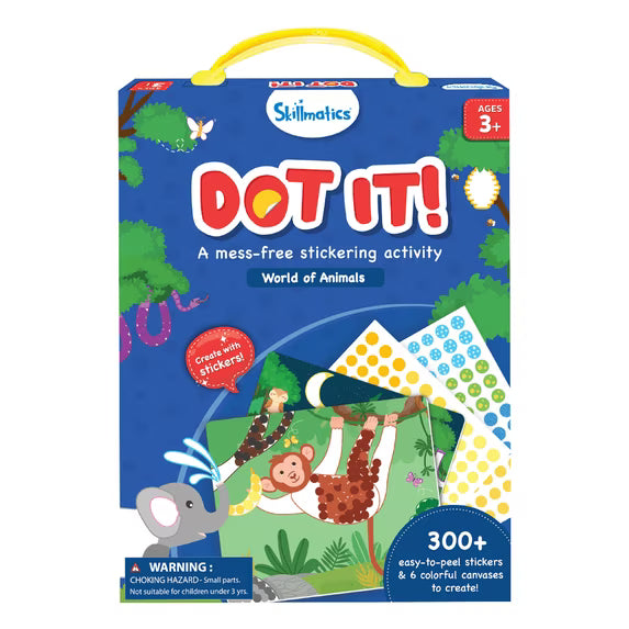 Skillmatics Dot It Animals Craft Kit for Kids