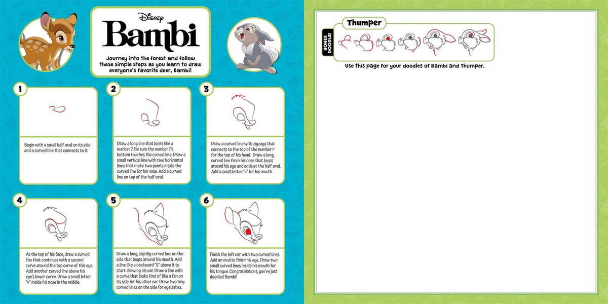 Disney Doodles: Learn to Draw Favorite Disney Characters by IglooBooks