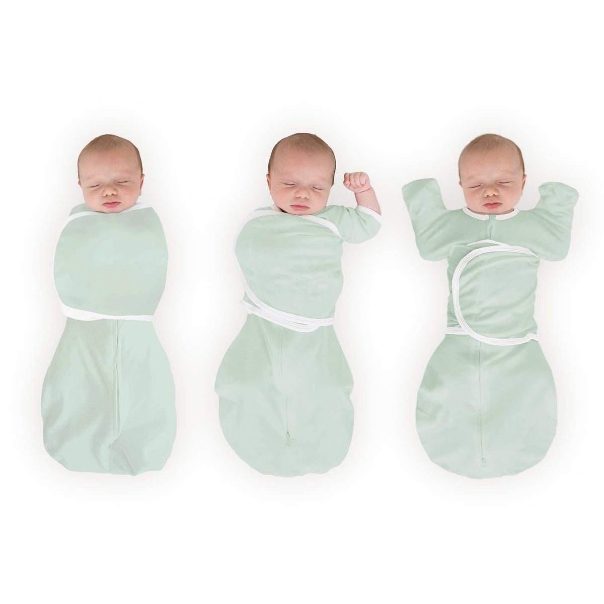 Organic Omni Swaddle Sack, Soft Jadeite
