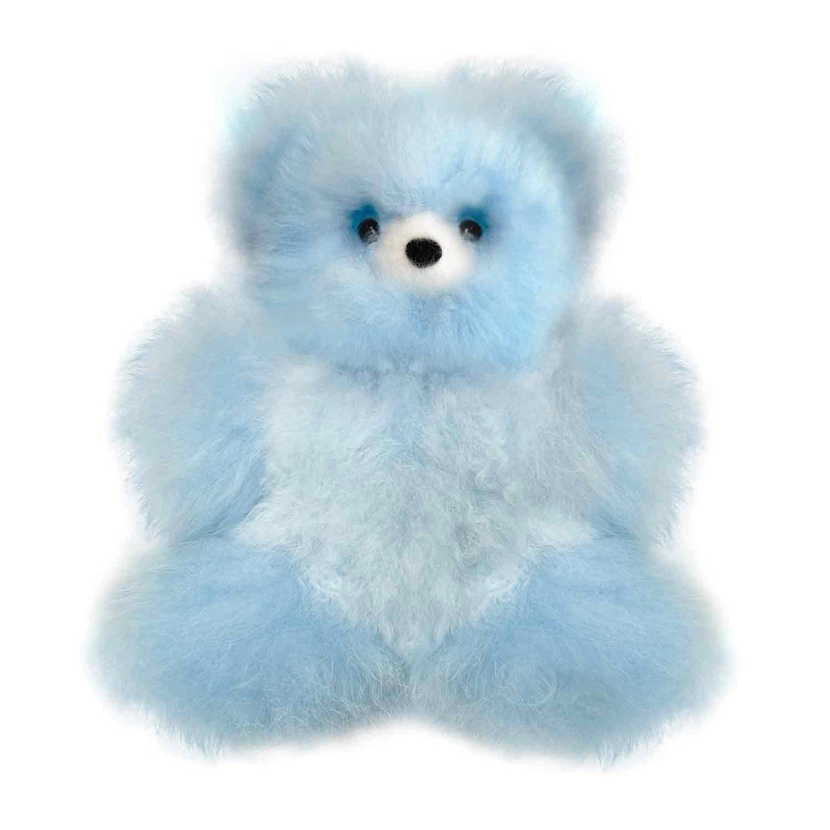 10" Alpaca Fur Bear Pink or Blue