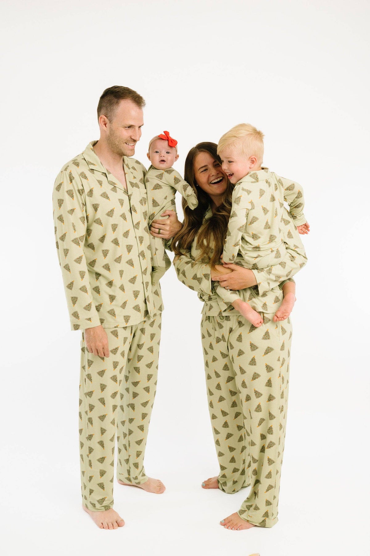 Magical Trees Bamboo Button Up Set