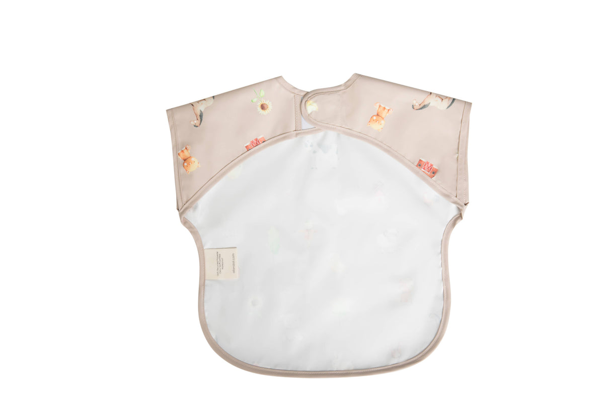 Smock Bib for Baby & Toddler Short Sleeve (Farm)