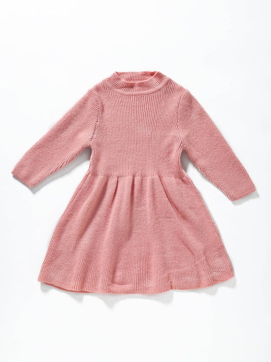 Peony Pink Sweater Dress