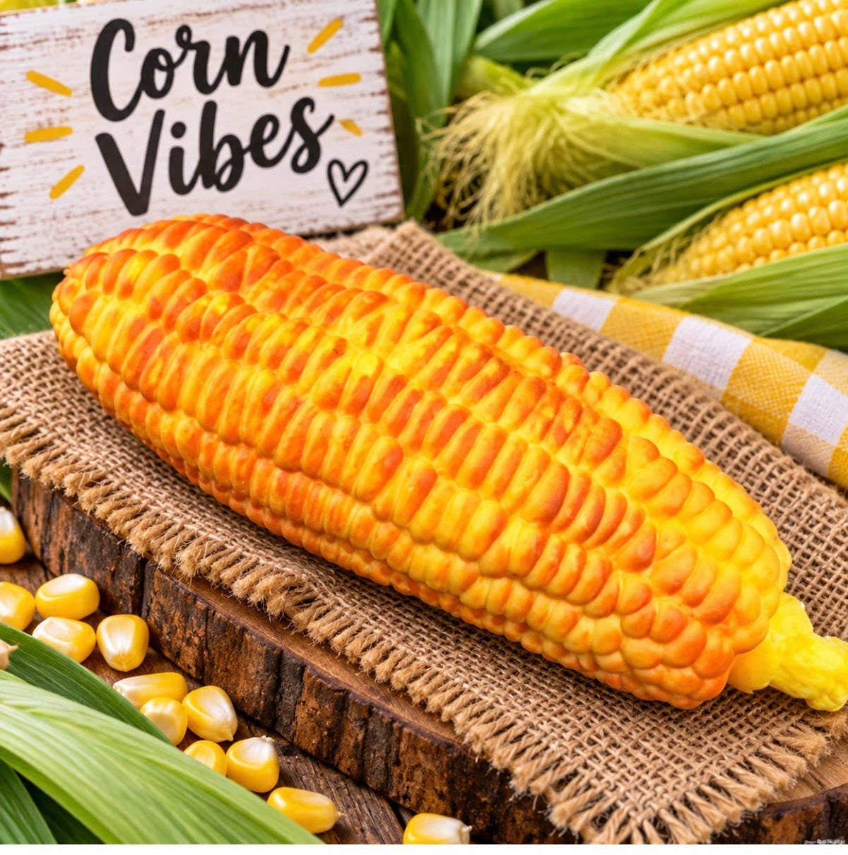 Cracking Grilled Corn Squishy