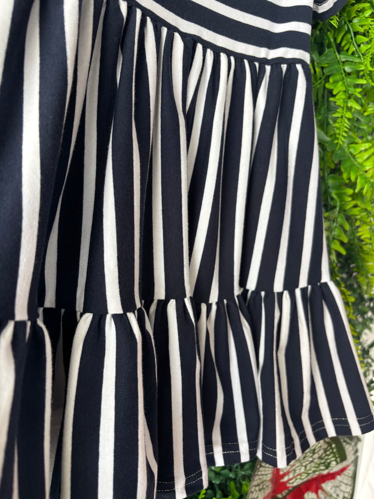 Timeless Striped Twirl Dress: 3 years old