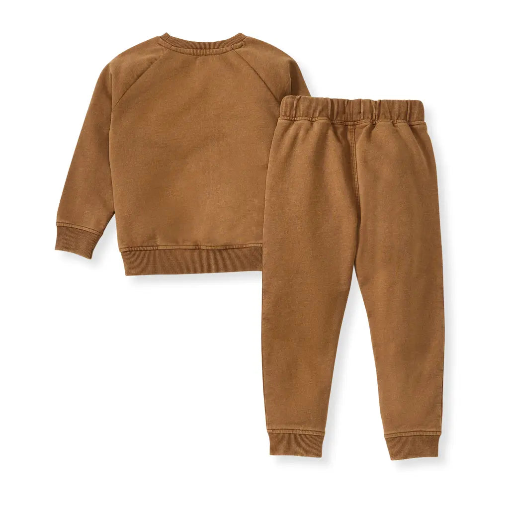 Organic Cotton Football Sweat Set