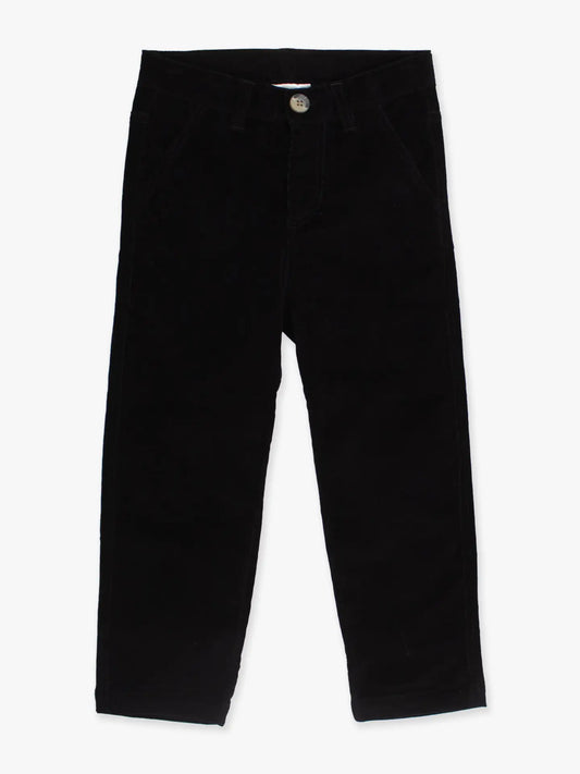 Boys Black Corduroy Pants