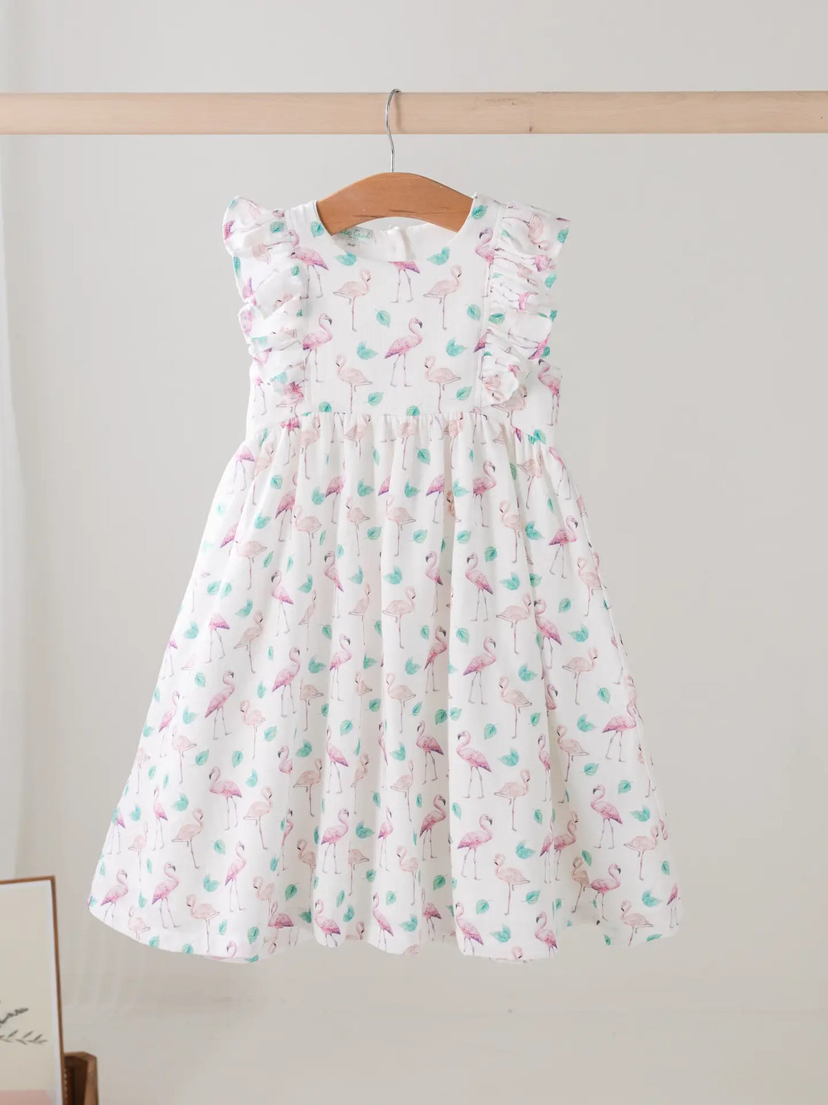 Pink Paradise Organic Muslin Dress