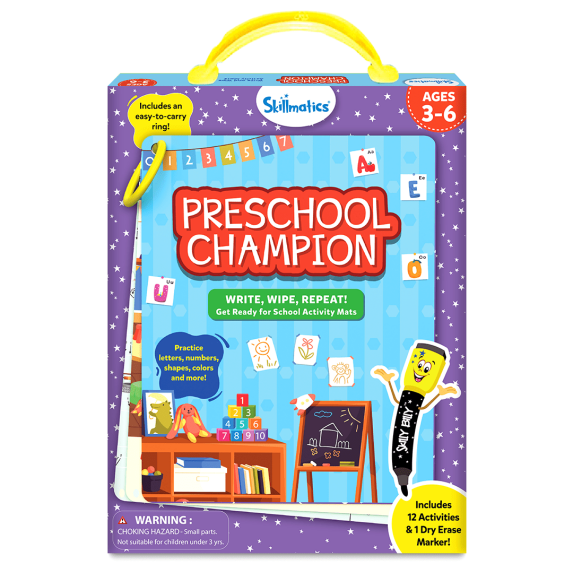 Skillmatics Preschool Champion, Educational Learning Games for Kids