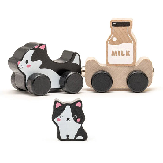 Wooden Toy "Clever Кitties"
