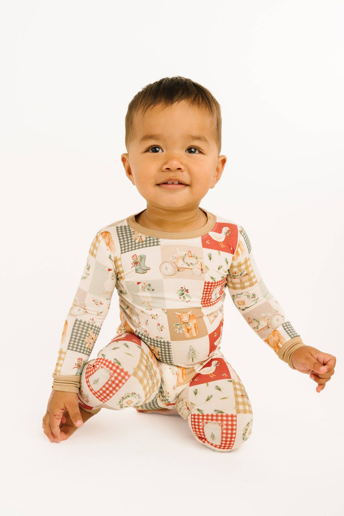 Country Christmas Bamboo Set
