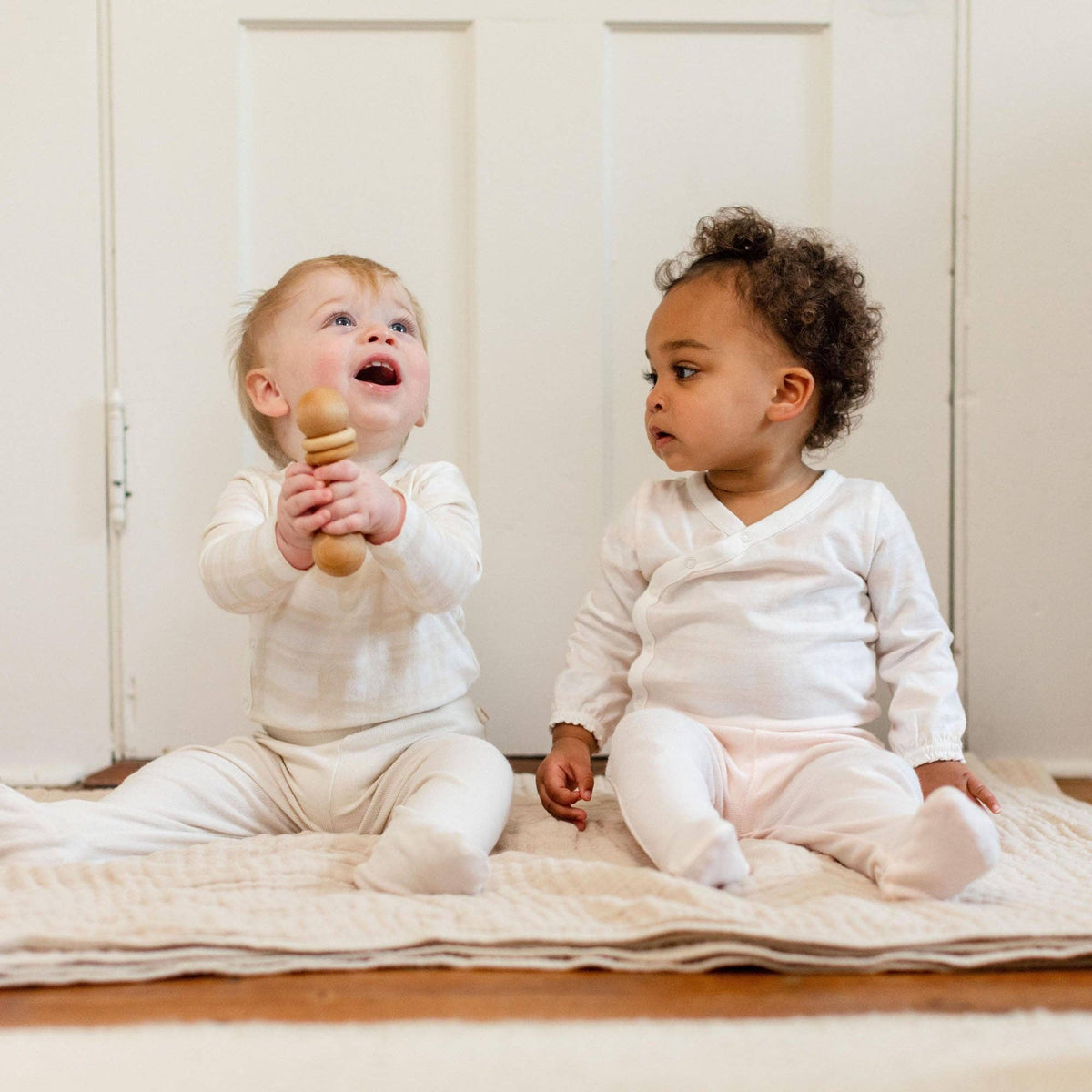 Origami Baby 3-Piece Bodysuit & Pants Set