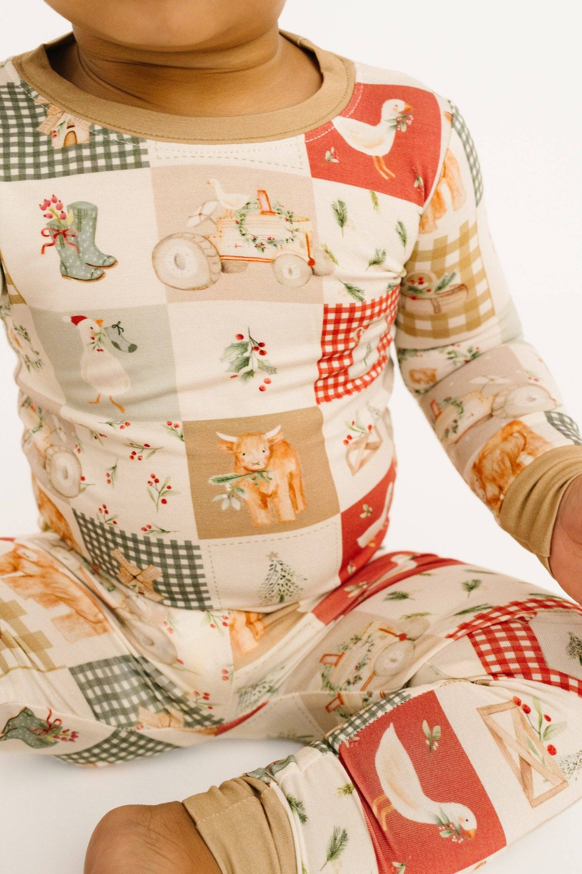 Country Christmas Bamboo Set