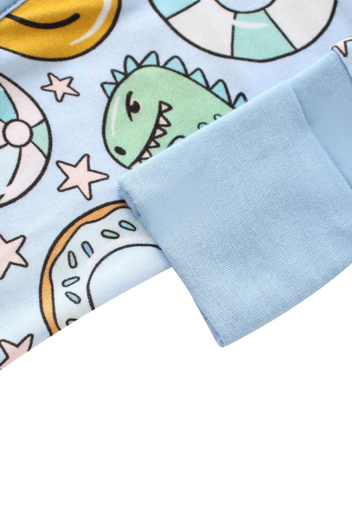 Posh TOT Pool Floats Bamboo Baby Convertible Zippy Romper: 6-12M