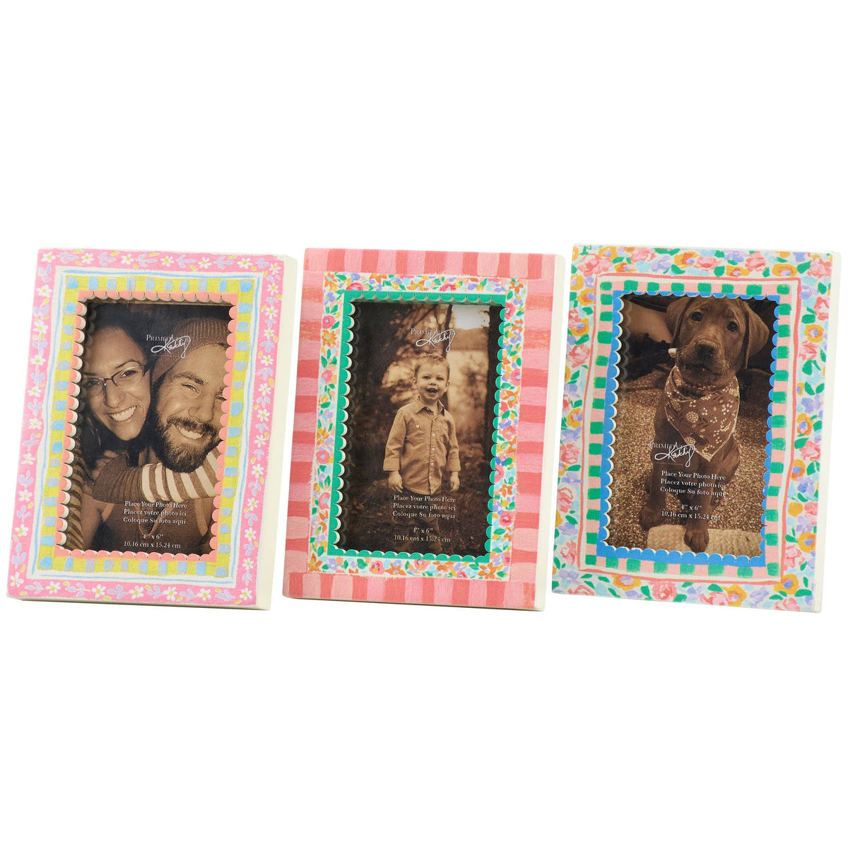 French Floral Photo Magnet 2x3