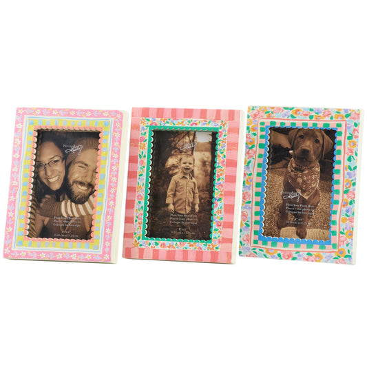 French Floral Photo Magnet 2x3
