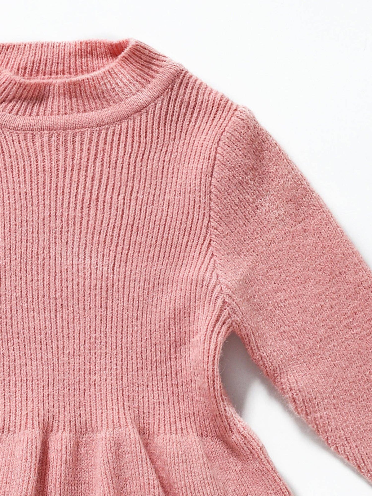 Peony Pink Sweater Dress