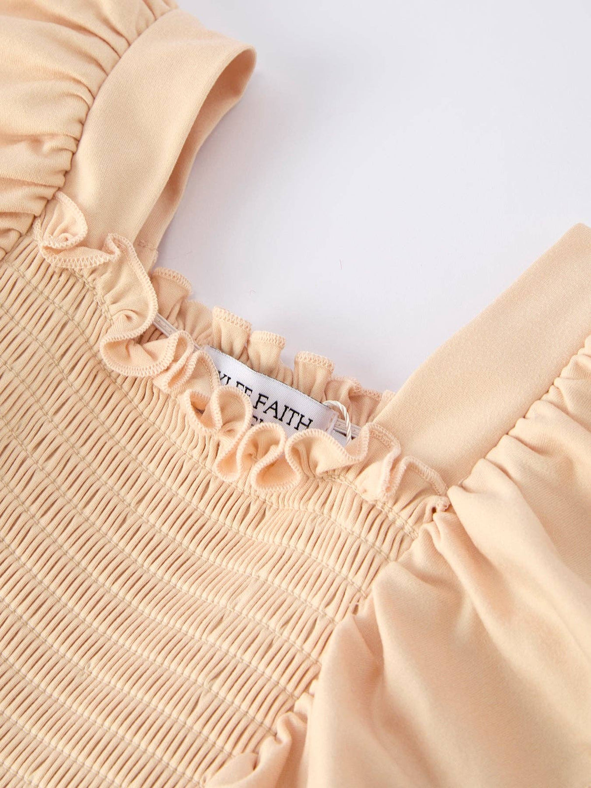 Fall Bohemian Style Toddler Dress With Ruffles